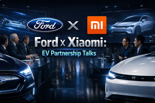 محادثات بين فورد وشاومي حول شراكة في قطاع المركبات الكهربائية